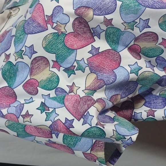 WHITE SWAN FUNDAMENTALS SIZE 2X IN A BEAUTIFUL HEART AND SRARS DESIGN - Picture 3 of 6